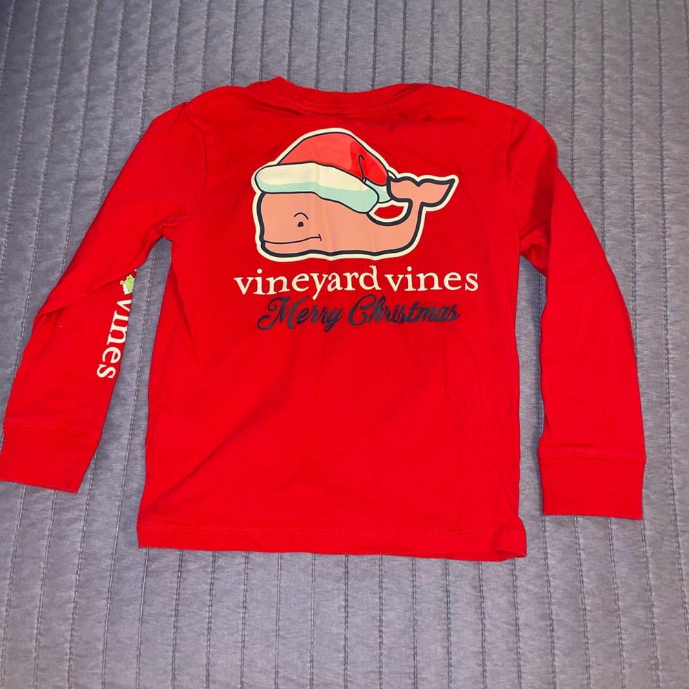 Kids 4T Christmas Vineyard Vines tee